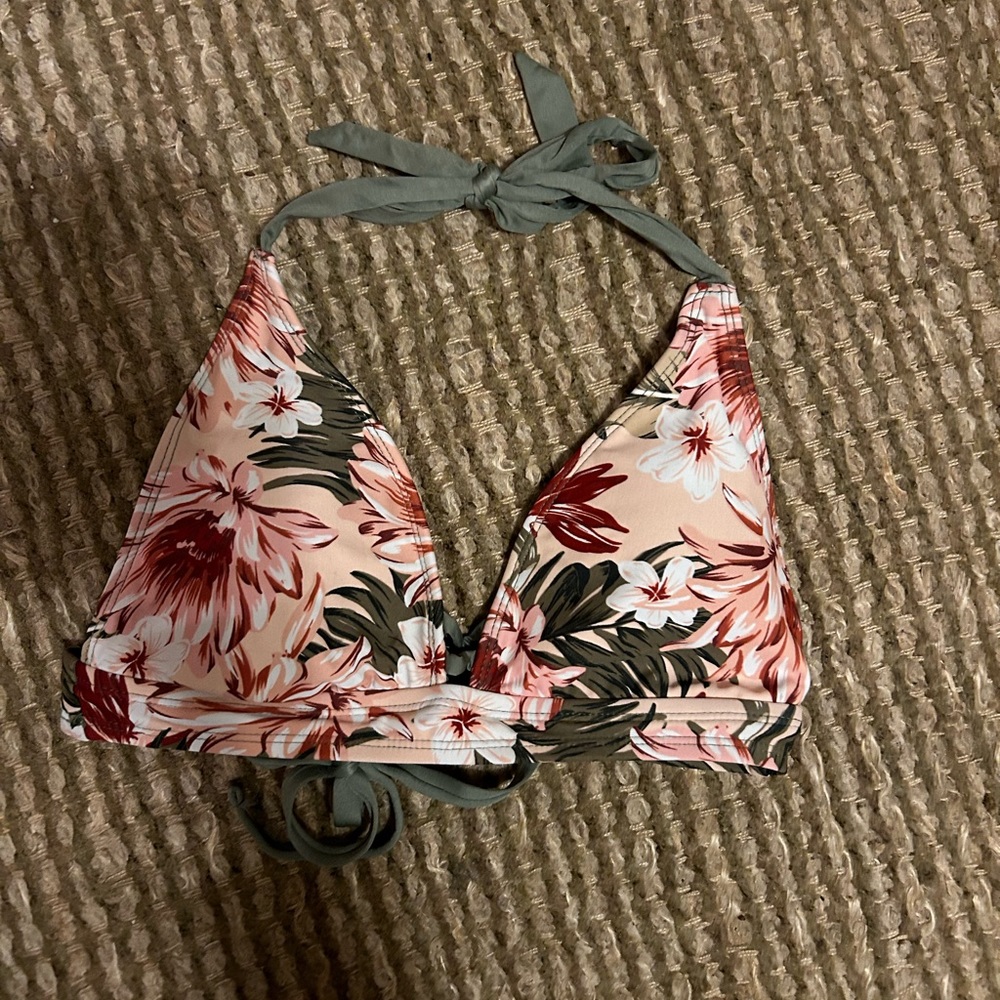 HOLLISTER Tropical Bikini Top
